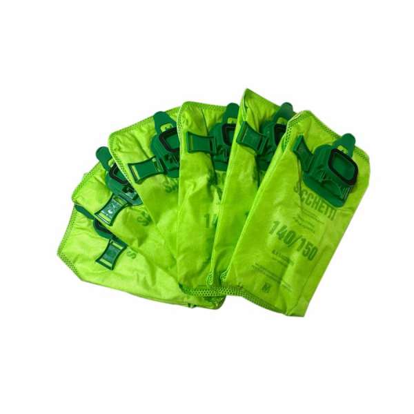 6 SACCHETTI MICROFIBRA VERDI PER VK140/150