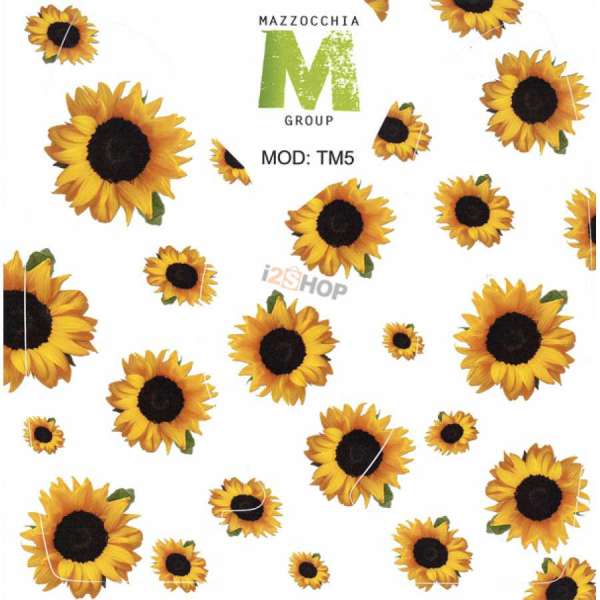 Adesivo compatibile per Bimby TM 5 Tema Girasole